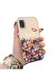 Samsung Galaxy A31 Compatible Silicone Edge Hard Back Case Couple Phone Case with Floral Pattern
