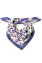 Flower Pattern Scarf Bandana 70X70 cm - 2