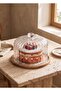 Madera Round Cake Storage Container 30X30X20 cm - 2