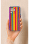 Oppo Reno 5 Lite Compatible Colorful Patterned Silicone Case