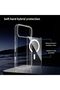 iPhone 17 Pro Clear Case, MagSafe Compatible, Shockproof Transparent TPU Cover, Anti-Yellow Slim Protective Case for Apple iPhone 17 Pro (6.3 Inch) - 4