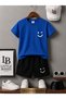 Summer Shorts T-Shirt Unisex (Smiling Face)