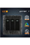 TOEFL wall switch | black