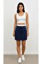 Double Belted Mini Bell-Sleeved Skirt - 2