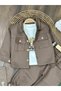 Gabardine Lycra Jacket, Trousers, Teddy Bear Printed Long Sleeve, Badi and Socks Detailed 4-Piece Baby Boy Set - 5