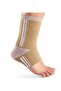 Elastic Ankle Brace Support Sleeve for Pain Relief - Beige