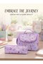 Girl's Primary School Orthopedic 3-Piece Set Pen Holder Lunch Bag 3 Compartments Ice Cream - 6