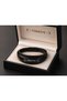 Turkey Moon Star Detailed Black Leather Men's Bracelet – Bracelet with Special Boxed Gift - 2