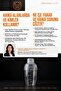Transparent Detox Shaker with Scale 350 ml Vitamin Protein Powder Shaker Mixer Smart Athlete Cocktail Water Flask 723488 - 3