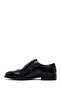 Men's Black Lace-Up Leather Classic Shoes Wm750021Da - 3