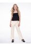 Trendlucky Girl's Pants with Scarf Detail in Contrast Color - 4