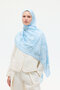 Velvet Kraş Shawl - Blue