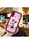 Samsung Galaxy A50 Compatible Case Camera Protector Minnie Pattern Burgundy Dear Couple Silicone Phone Case