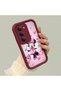 Redmi 15 5g Compatible Case Camera Protector Minnie Pattern Maroon Lover Couple Silicone Phone Case - 3