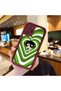 Xiaomi Redmi Note 10 Pro Compatible Case Camera Protective Cartoon Pattern Maroon Lover Couple Silicone Phone Case