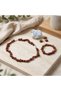 Star Stone Real Natural Stone Women's Necklace and Bracelet Set Brown - 2