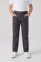 Boy's School Pink Long and Short Sleeve Polo Collar T-Shirt Smoked Ribbed Waist Pants 3-Piece Set - 3