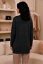 Women's Openwork Knitted Patterned Long Sleeve Knitwear Cardigan (Size 80 Width 56) - 3
