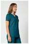 Wwe610 Women's Scrubs Top – Imported, 70 ° Washable in C, Modern Classic Cut and Comfortable Doctor/Nurse Single Top - 2
