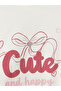 Crew Neck Printed Girls' 2-Piece T-Shirt - 6