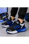 Graffiti Children's Sneaker Shoes Black Blue 31-35