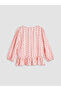 Nevavm Ruffled Patterned Girl's Shirt with a Difference - 3