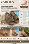 Women's Staple Detailed Orthopedic Soft Sole Slippers (Suitable for Indoor Use) - 2
