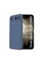 Tecno Spark 50 5g Compatible Silicone Case Pastel Color Tone Flexible Cover with Camera Protection Navy Blue
