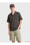 Lcw Kids Gray Short Sleeve Boys' Shirt