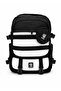 Girl's School Bag Multi-Compartment Backpack Black-Lilac-Pink - 5