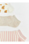 Timeless Clothing & Timeless Choices Embroidered Women's Booties Socks 5-Piece Set - 2