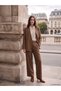 Lcw Modest Regular Fit Women's Pleated Fabric Trousers