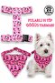 Adjustable Printed H-Type Chest Harness Set with Scarf