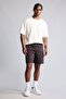 Ultra Soft Waist Tie-Up Standard Fit Knitted Shorts with Pockets H6512Ax26Au - 2