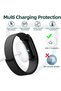 USB-C Magnetic Charging Cable Compatible For Google Fitbit Air | Portable Reinforced Replacement Charging Accessory With 3.3ft/1m Cord -White - 2
