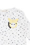 Baby Boy White Polka Dot Giraffe Printed Jumpsuit 0-3 Months - 2
