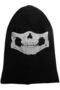 Black Balaclava Ghosts Skull Full Face Mask, Windproof Ski Motorcycle Face Masks Tactical Balaclava - 3