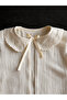4-Layer 100% Cotton Muslin Oversized Baby Vest with Lace Detail 3-12 Months - 6