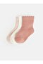 Ruffled Girls' Socks 3 Pack (W6) - 5