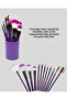 12-Piece Makeup Brush Set Fully Compatible for Foundation Blush Shadow Blending - 2