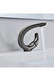 Bathroom Sink Faucet Waterfall New Modern Design Anthracite Color Imported with 7 Years Warranty - 2