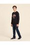 Senior Boys Black Sports Car Sweatshirt - 2