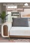 1 Piece of Cover - Large Back Cushion Pillow Cover with Zipper-Teddy Fabric Tubular Model