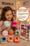 Squishmallows Micromallows Snack Machine Deluxe Plush Set 8 Pieces Licensed Mini 6 cm