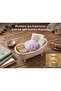 4-Piece Bath/Care Set with Miniature Bathtub - Scrubbing Pouch, Bath Loofah, and Pumice Stone - 3