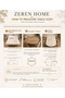 Cream Linen Tablecloth |   Liquid-Proof & Stain-Resistant |   Custom Size Production |   Oeko-Tex ®   100 - 5