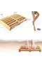 10 Roller Reflexology Massage Rollers Stress Relief Natural Wooden Foot Massage Tool Foot Relaxer