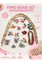 925 Pieces Fimo Beads Jewelry Making Kit – Children's Bracelet and Necklace Design Kit with Figured and Colored Beads - 2