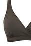 Khaki Bralette Covered High Waist Hipster Bikini Set Tbess26Bt00192 - 6