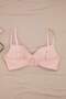 Pink Micro Striped Accessory Detailed Covered T-Shirt Bra Knitted Bra Thmss26Su00016 - 7